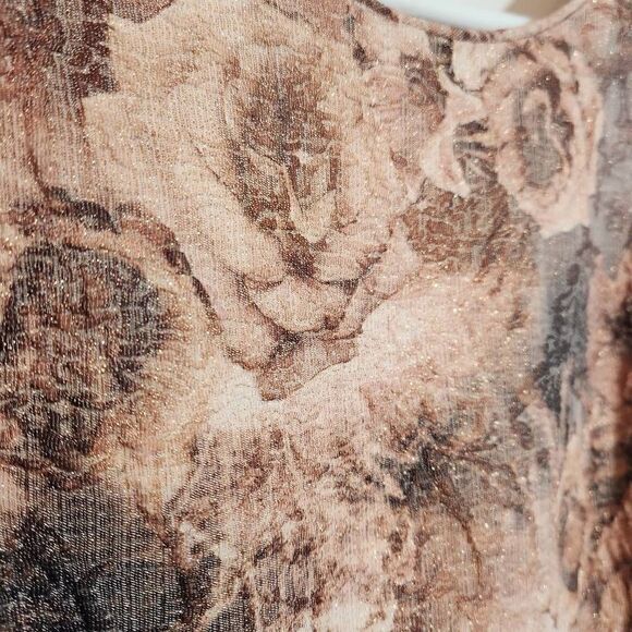 Belle Badgley Mischka u-back rose dress - Picture 5 of 9